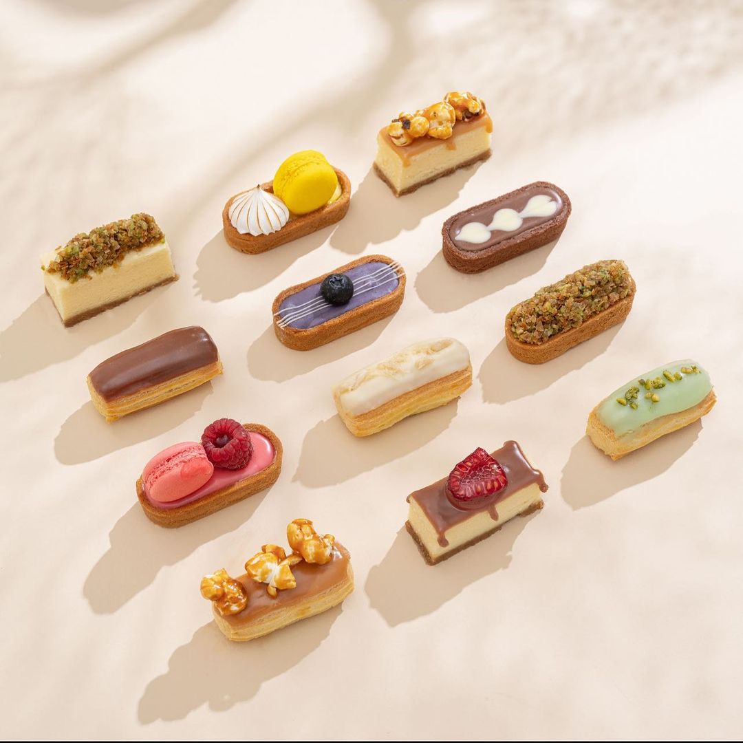 Dyar Bakery's mini eclairs