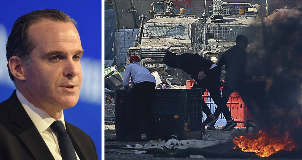 Palestinian leaders are warning of a new intifada following the latest outbreak of violence, which flared after Israeli troops killed 11 Palestinians in a raid targeting militants in Nablus. (AFP)