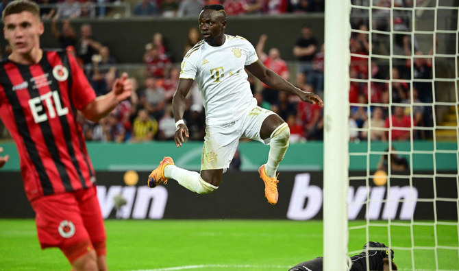 Bayern Munich forward Sadio Mane returns to the starting lineup in the Champions League second leg with PSG, after manager Julian Nagelsmann promised "more minutes" for the returning striker. (AFP/File)