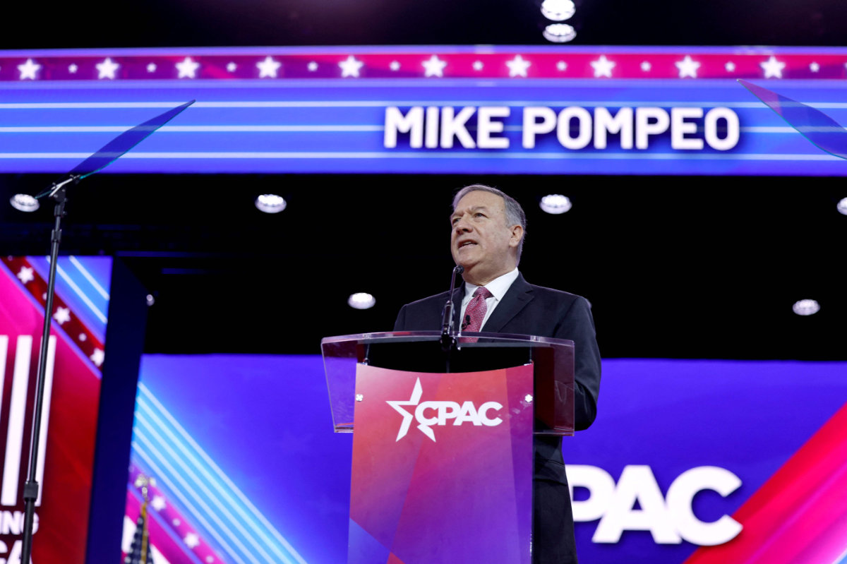 Republican presidential aspirants Pompeo, Haley take veiled jabs at Trump in CPAC remarks