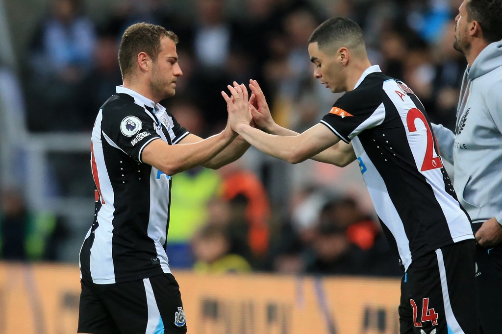 Scotland star Ryan Fraser has been banished to train with the Newcastle United youth team. (AFP)