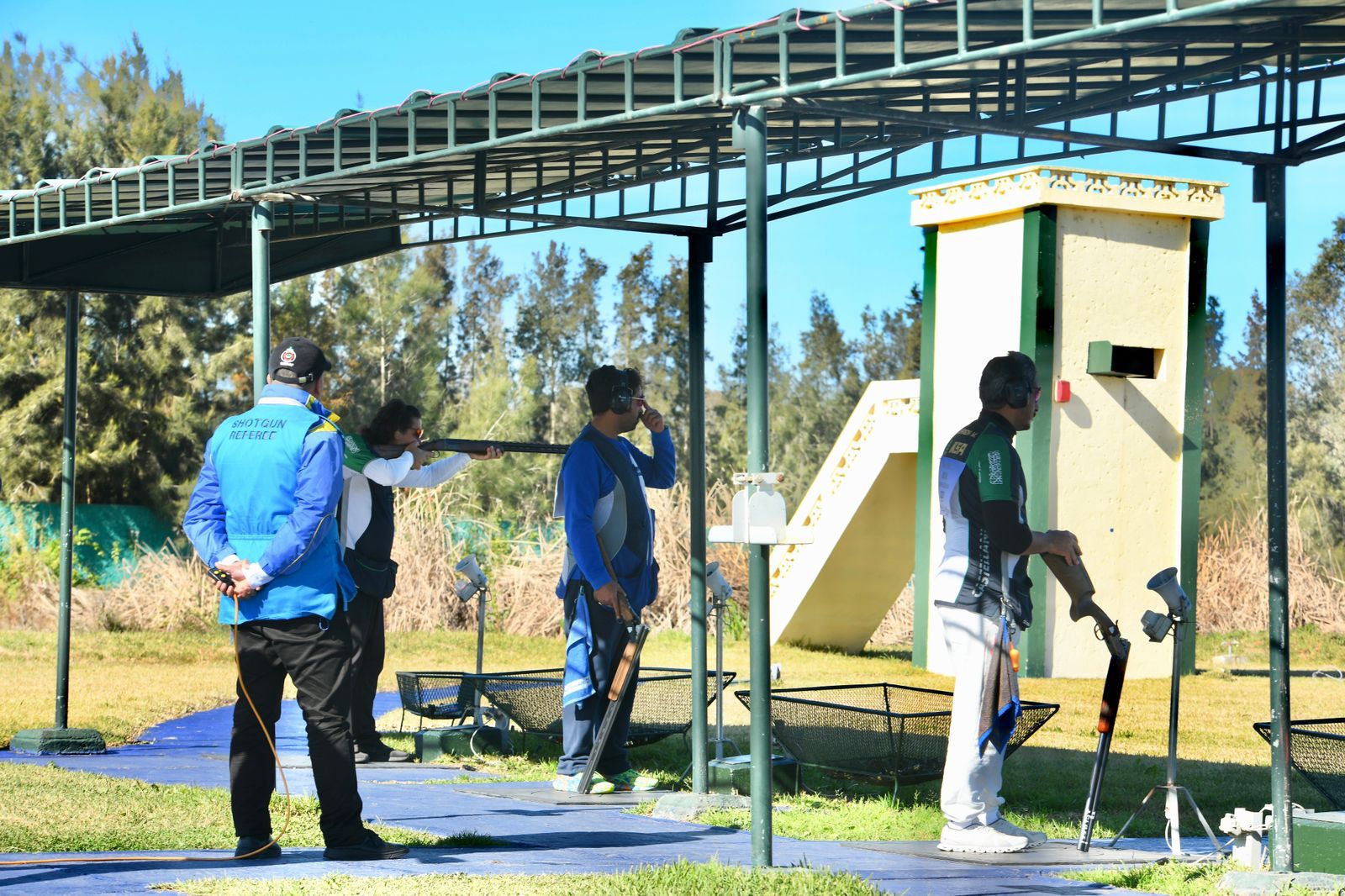 The Saudi Arabia shooting team will compete at the World Cup Championship ISSF Shotgun Competition at Lusail fields in Doha. (Supplied)