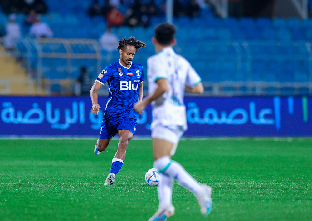Al-Hilal suffered a shock 2-1 home loss to Al-Fateh on Monday night (Twitter/@Alhilal_FC)