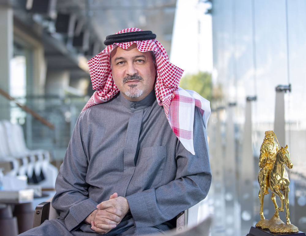 Prince Bandar bin Khalid Alfaisal, chairman of the JCSA and Saudi’s Equestrian Authority. (JCSA)