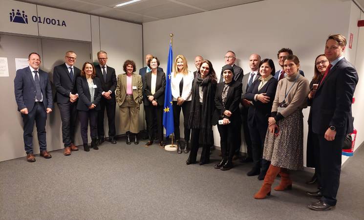 UNRWA and the EU held their 7th Strategic Dialogue in Brussels, Belgium. (UNRWA)