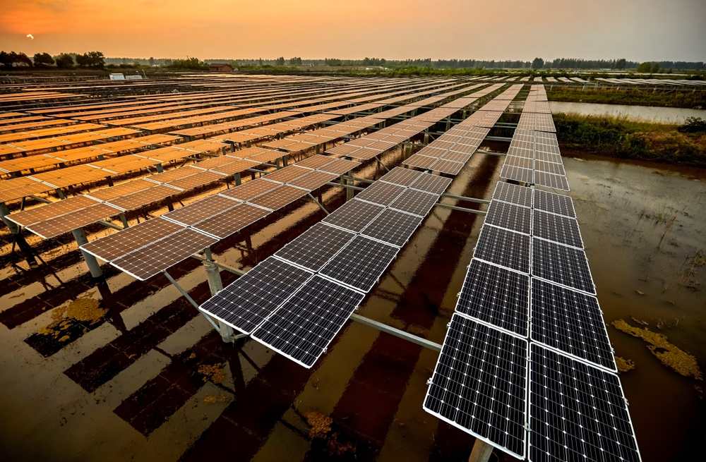 Abu Dhabi-based company said it plans to increase its total solar power generation capacity to 7.3 gigawatts. (Shutterstock)