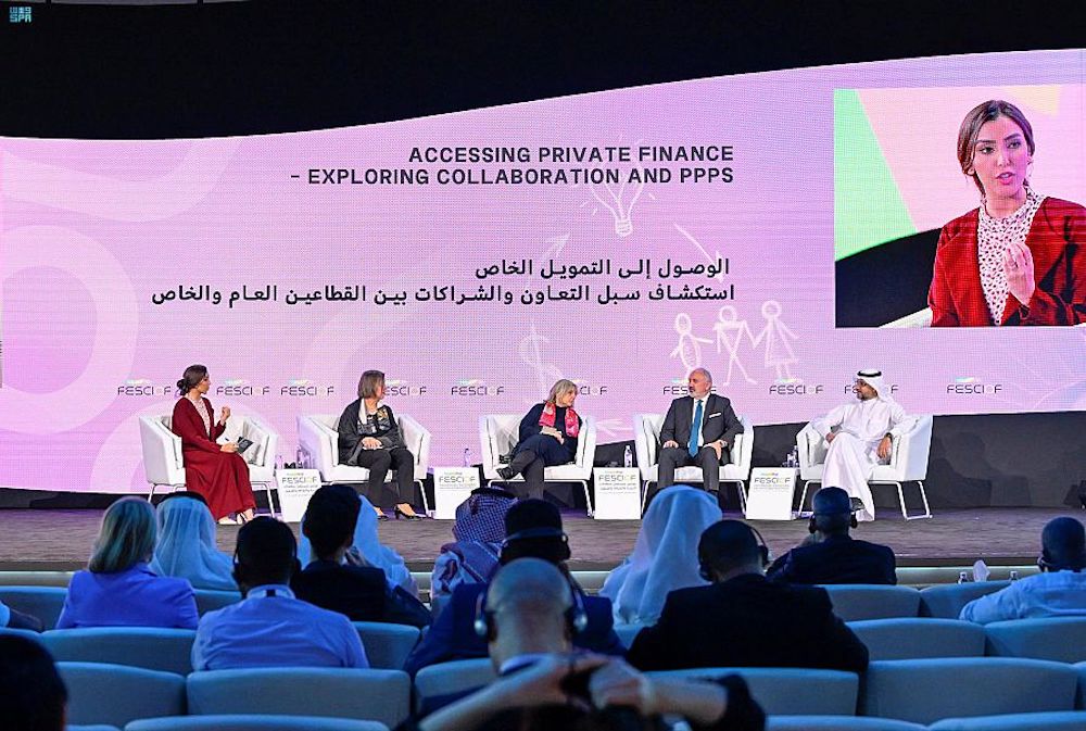 The session reviewed private financing and the latest on PPPs in international development cooperation, highlighting best practices and discussing learnings associated with third-party financing. (SPA)