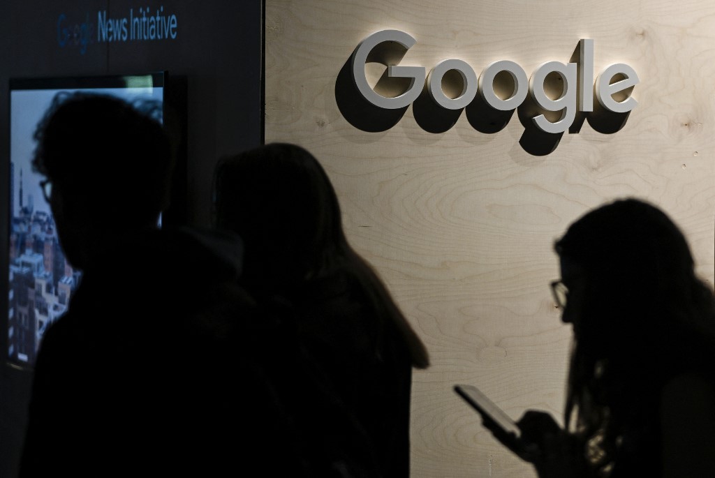 Google said Taiwan’s media industry has been facing major competitive challenges in adapting to the digital age. (AFP/File)