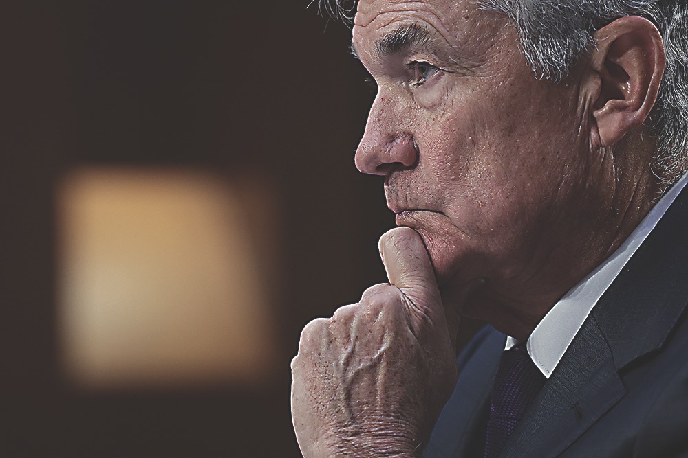 Oil prices on Tuesday registered their largest daily fall since early January after US Federal Reserve Chair Jerome Powell’s comments. (AFP)