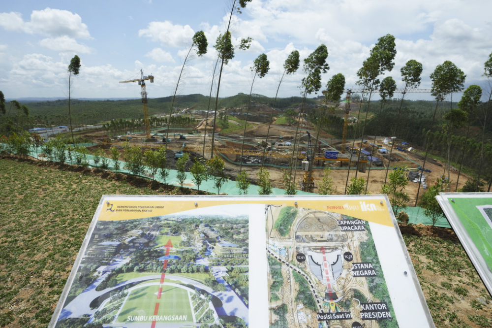 Plans for the new capital — about twice the size of New York City — are grandeur. (AP)