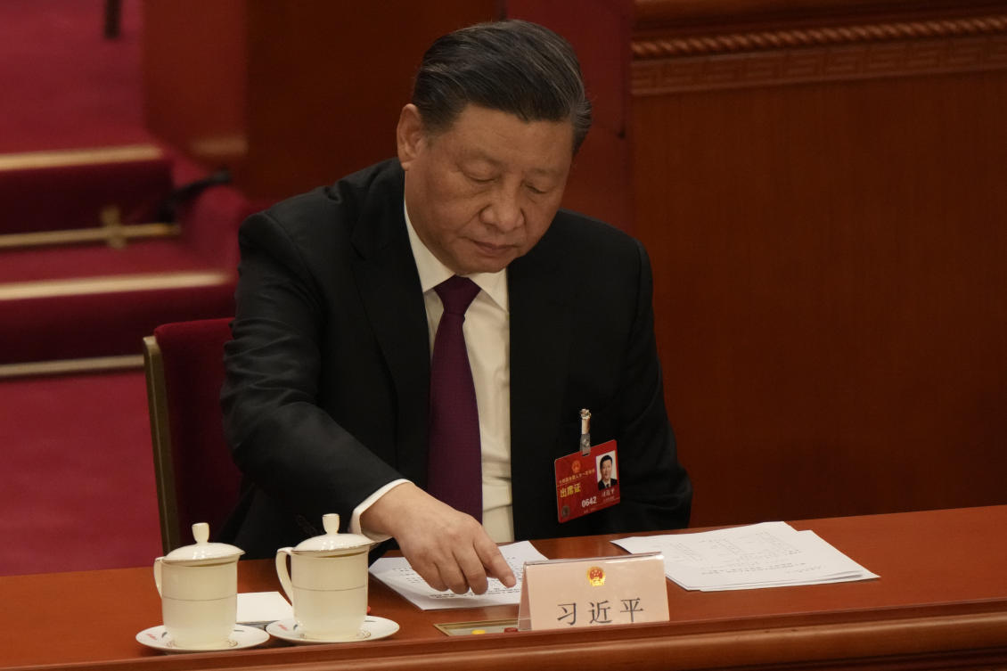 The coronation sets Xi Jinping up to become modern China’s longest-serving president, and will mean Xi will rule well into his seventies. (AP)