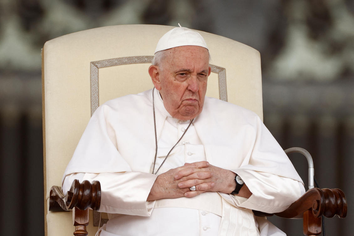 The Argentine pontiff has repeatedly called for peace in Ukraine. (Reuters)