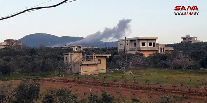 Israel has staged hundreds of strikes on targets in Syria over the years. (SANA)