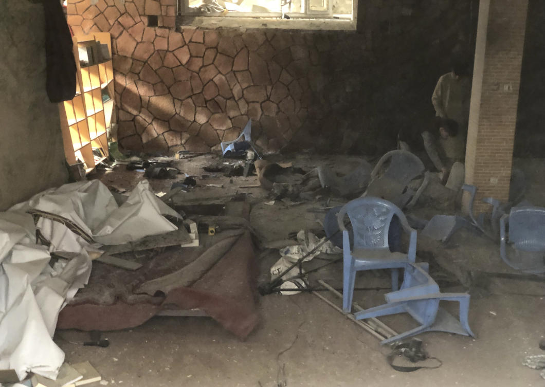 A Daesh attack on the cultural center run by the minority Shiite community in northern Afghanistan killed one person and wounded eight people. (AP)