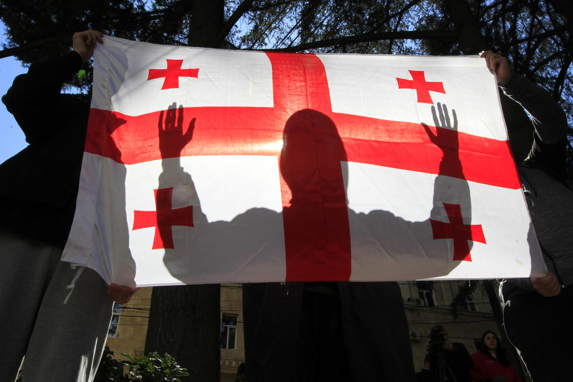 Georgia’s parliament dropped the foreign agents bill, which had threatened to harm Tbilisi’s bid for closer ties with Europe, amid protests. (AP)