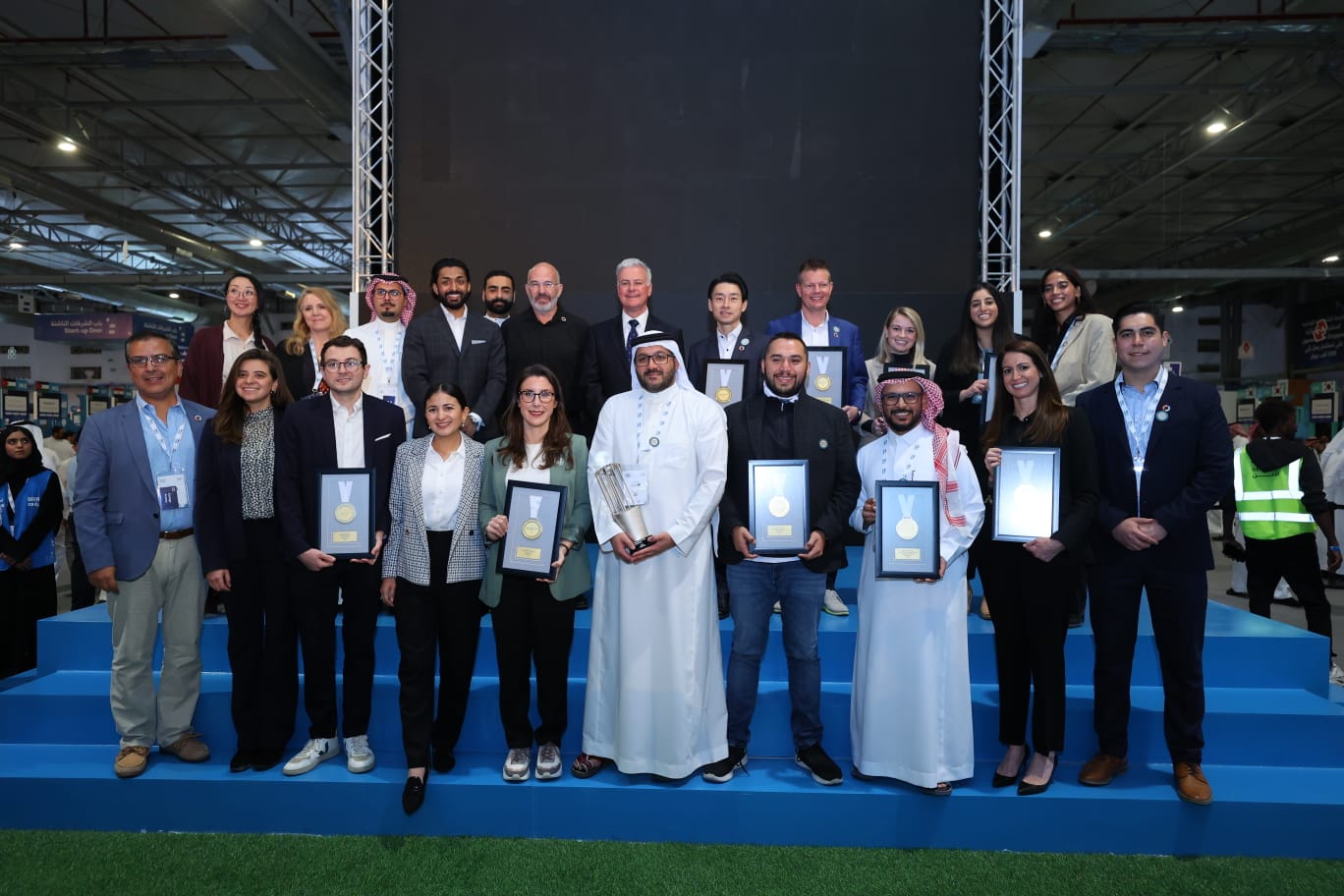 The Entrepreneurship World Cup winners and finalists at Biban 2023 (Supplied)