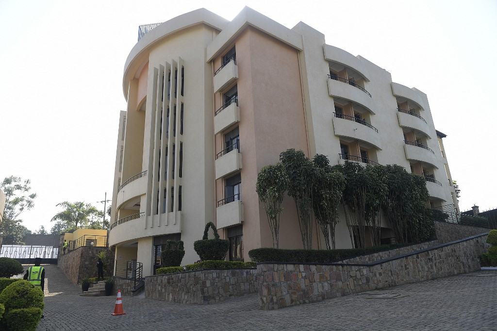 A general view of Hope Hostel which was prepared to host migrants from the UK in Kigali, Rwanda. (File/AFP)