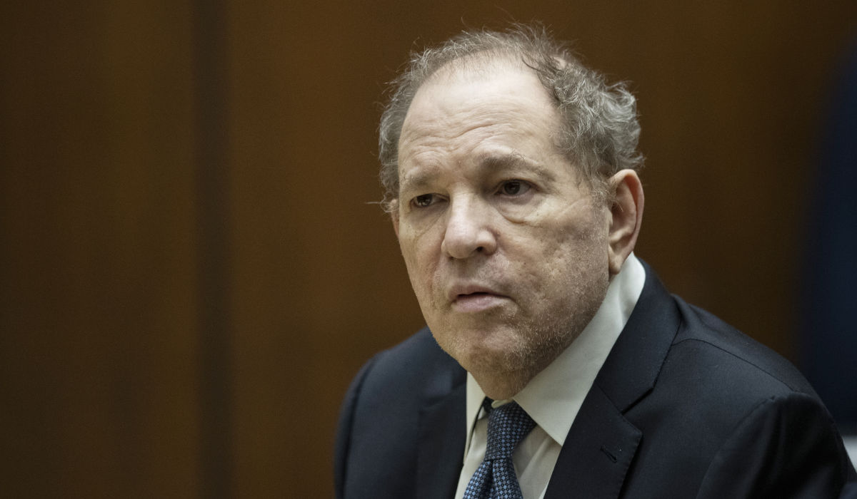Former film producer Harvey Weinstein appears in court at the Clara Shortridge Foltz Criminal Justice Center in Los Angeles, Calif., on Oct. 4 2022. (AP)
