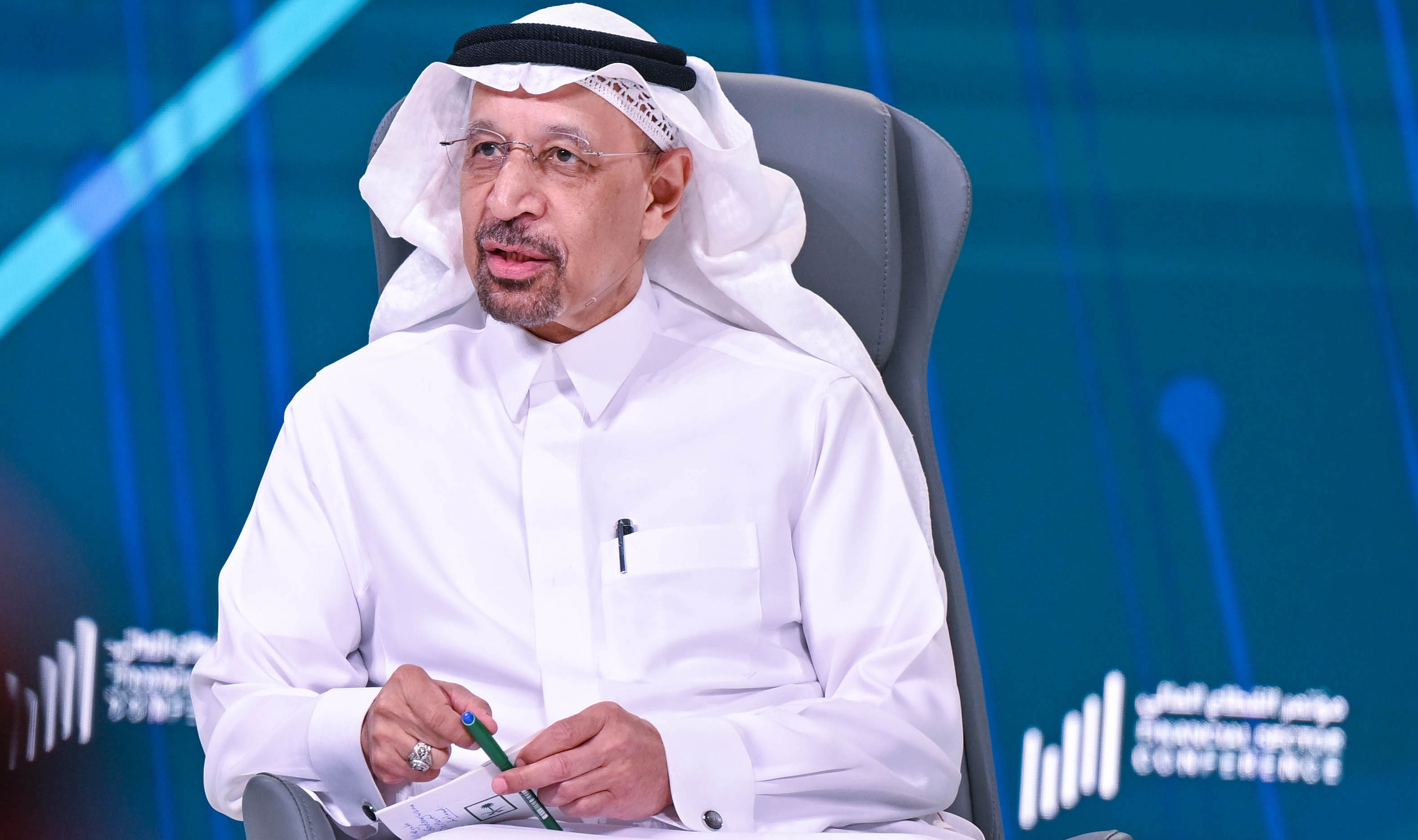 Saudi Minister of Investment Khalid Al-Falih. (Pic: Bashear Saleh)