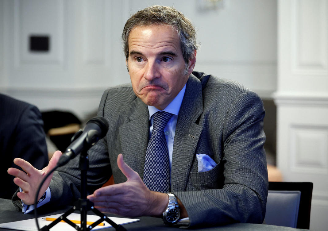 International Atomic Energy Agency (IAEA) Director General Rafael Grossi. (Reuters)
