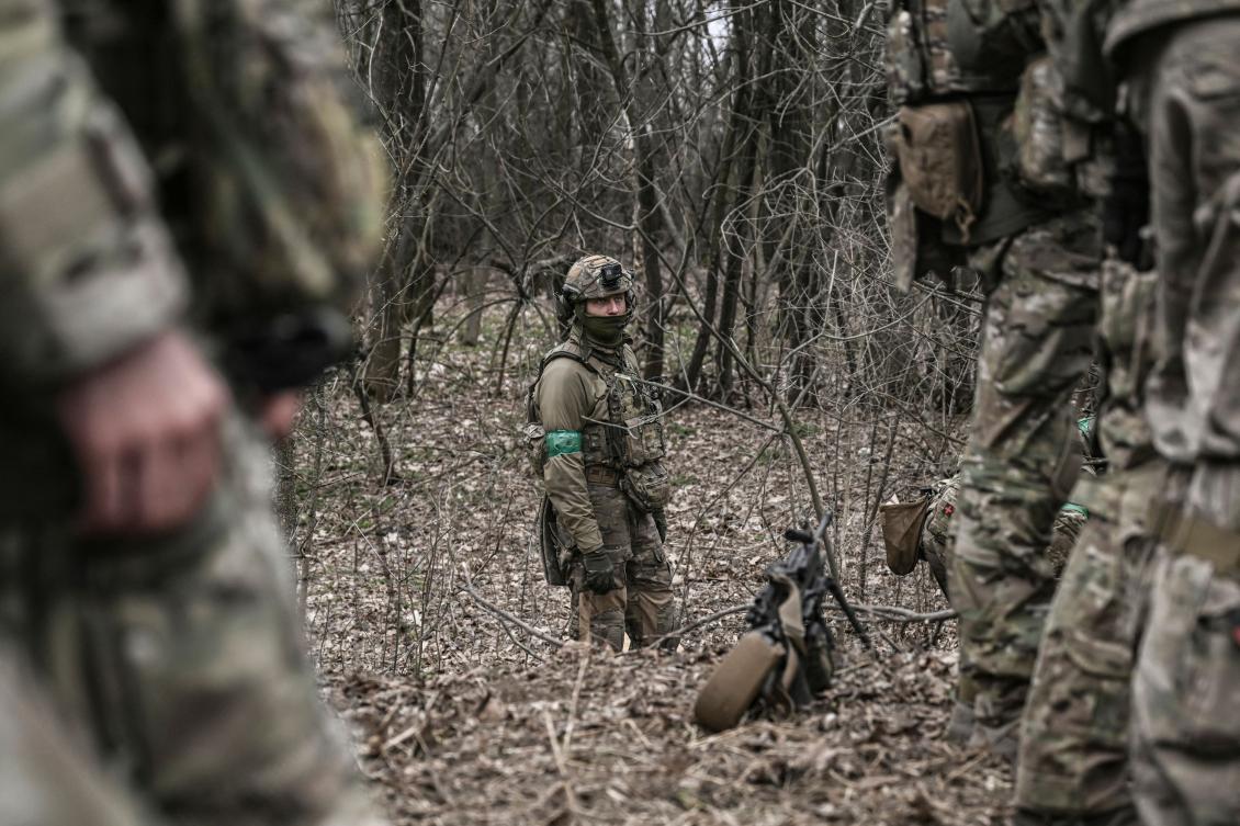 Ukrainian President Volodymyr Zelensky has repeatedly said he will not withdraw his forces from Bakhmut. (AFP)
