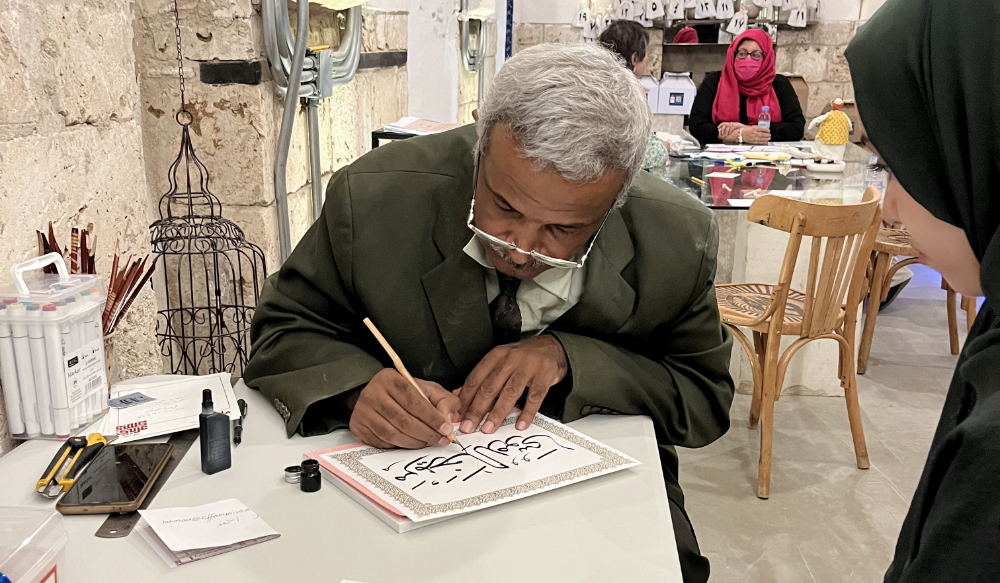 Alkuttab Arabic language institute organized Shabana night filled with fun activities related to Ramadan, as families in Saudi Arabia traditionally get together before Ramadan to celebrate the month of Shaban, known as Shabana. (Photo/Afshan Aziz)