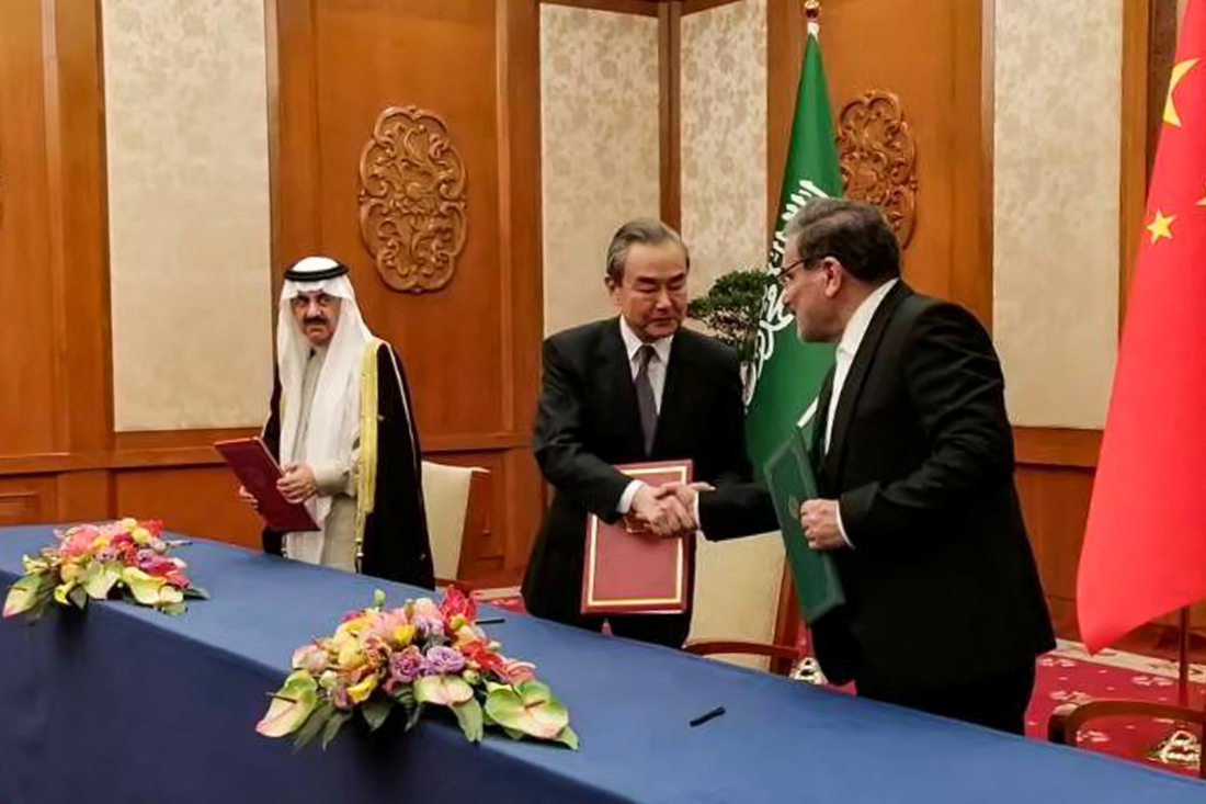 Iran and Saudi Arabia agreed to restore ties and to reopen respective diplomatic missions after talks in China, state media in both countries reported on March 10. (File/AFP)
