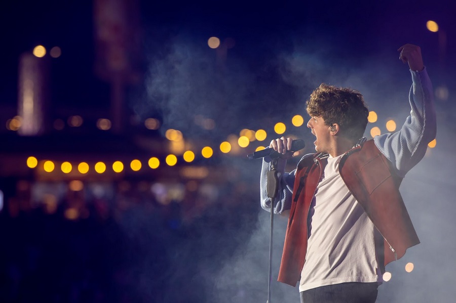 Charlie Puth performed at MDLBEAST’s after-race concert series at the Formula 1 Saudi Arabian Grand Prix. (Supplied)
