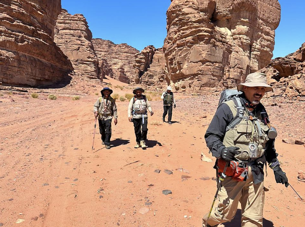 Ali Al-Maliki, a hiking coach and lecturer, said hiking was becoming an increasingly popular pastime in Saudi Arabia. (Supplied)