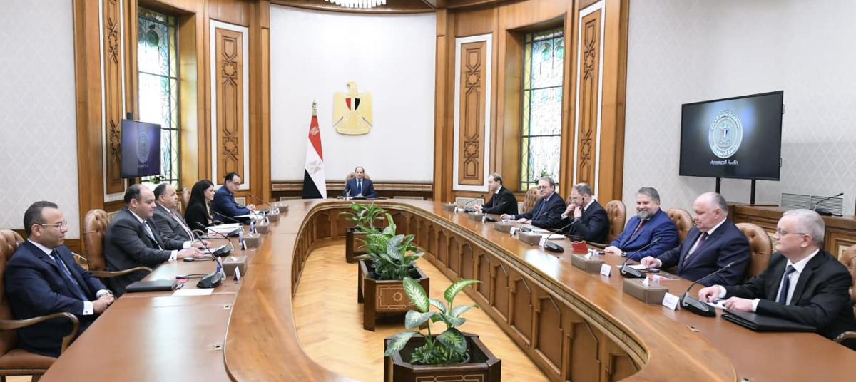 Egypt’s El-Sisi meets Russian envoy in Cairo, vowing closer ties