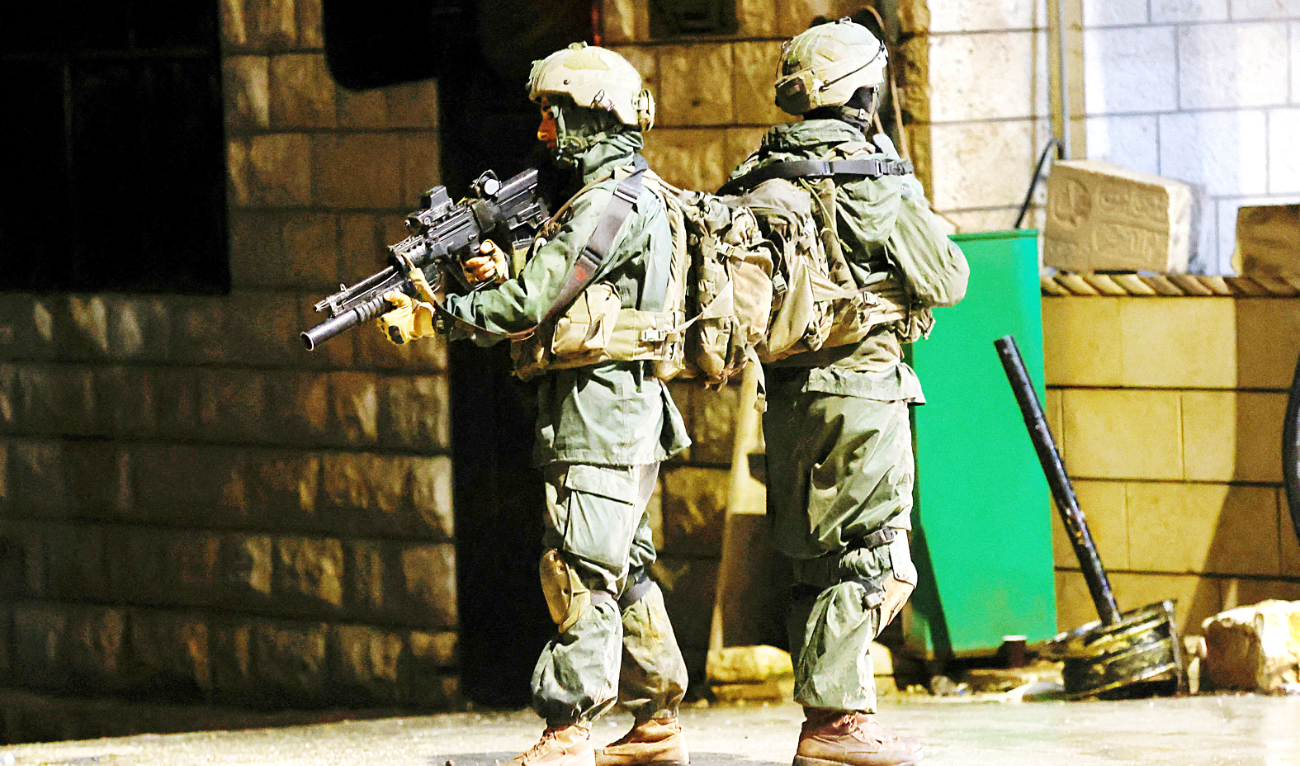Shops in Huwara were closed over fear of attacks by settlers, and there was disruption after Israeli security personnel were deployed on the streets. (Reuters)