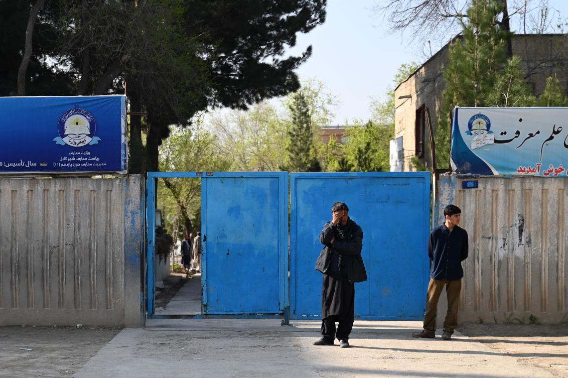 Taliban leaders have repeatedly claimed they will reopen secondary schools for girls once ‘conditions’ have been met, from obtaining funding to remodeling the syllabus along Islamic lines. (AFP)