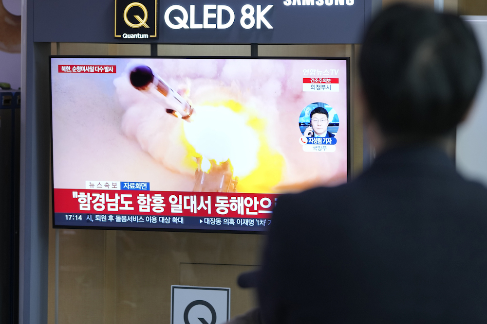 North Korea has been ramping up its military tests in recent weeks, including firing an intercontinental ballistic missile last week. (AP)