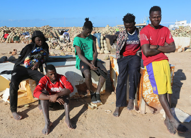 At least five African migrants died and another 28 were missing after a boat sank off Tunisia, as they tried to cross the Mediterranean to Italy. (AFP/File)