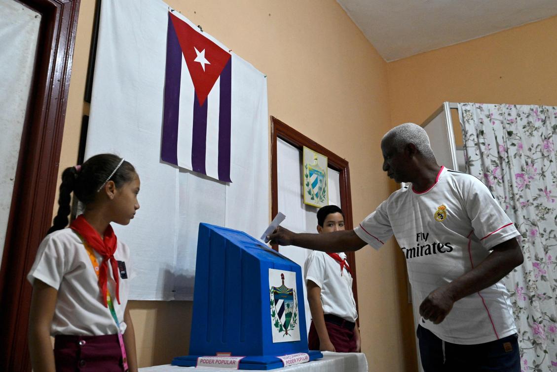 Voting is not obligatory in Cuba and abstention has risen steadily in recent years. (AFP)
