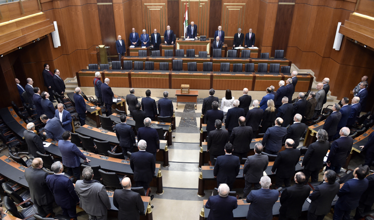 The presidency has been vacant since Michel Aoun’s term concluded at the end of October last year. Politicians have been unable to reach agreement on a successor. (AFP/File)