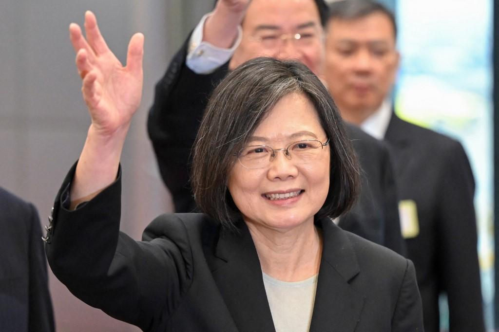 Taiwanese president Tsai Ing-wen is scheduled to transit through New York on March 30 before heading to Guatemala and Belize. (AFP)