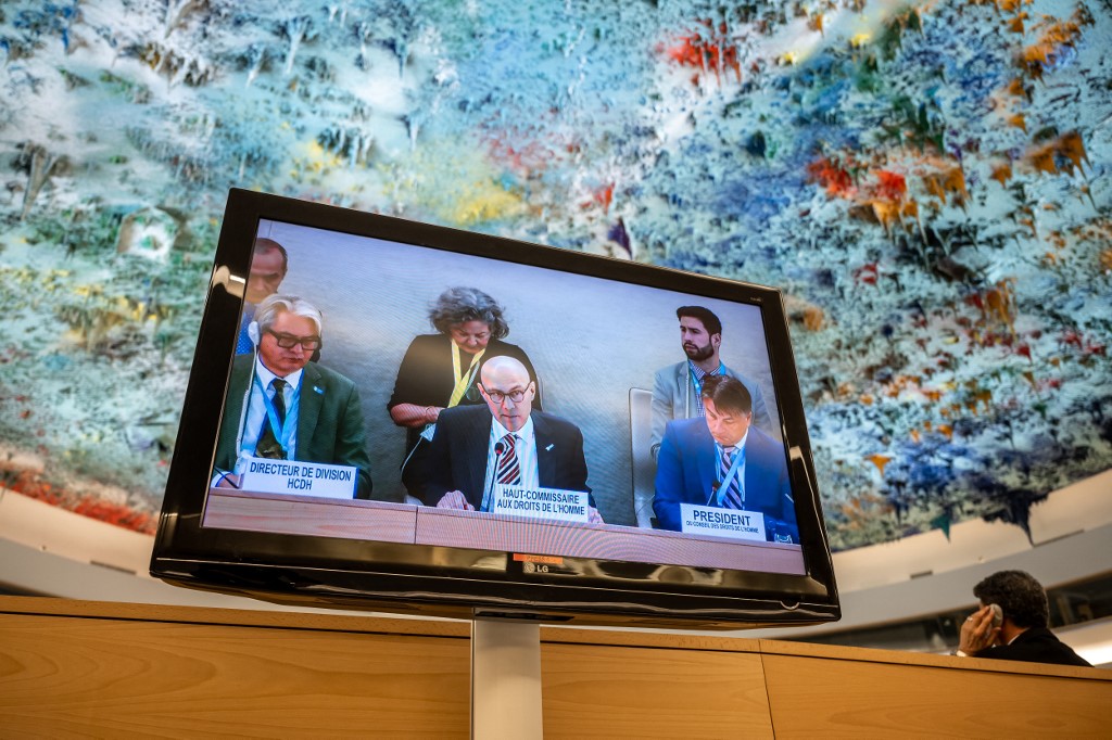 The UN human rights chief Volker Turk urged member states to consider establishing a new, dedicated entity that would help bring answers and support to the families of the many thousands of disappeared. (AFP)