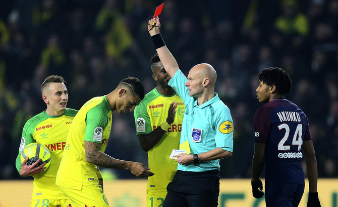 France's football federation has told referees they must not pause matches to allow Muslim players to break their fast during Ramadan, media reports said Friday. (AP/File)