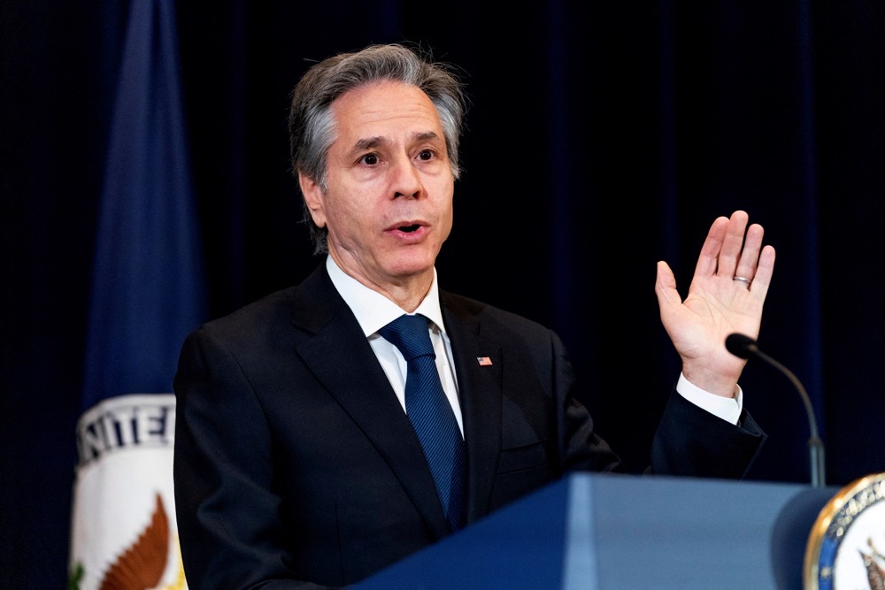 In the highest level contact since the exchange, Blinken called Foreign Minister Eli Cohen and “reaffirmed the importance of the enduring US-Israel bilateral relationship,” State Department spokesman Vedant Patel said. (Reuters)