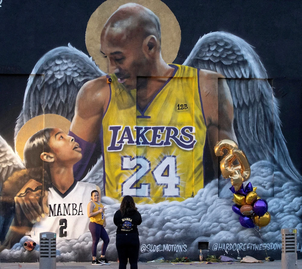 Kobe Bryant, his daughter Gianna and seven other people died in the crash in Calabasas, California, on Jan. 26, 2020. (Reuters)