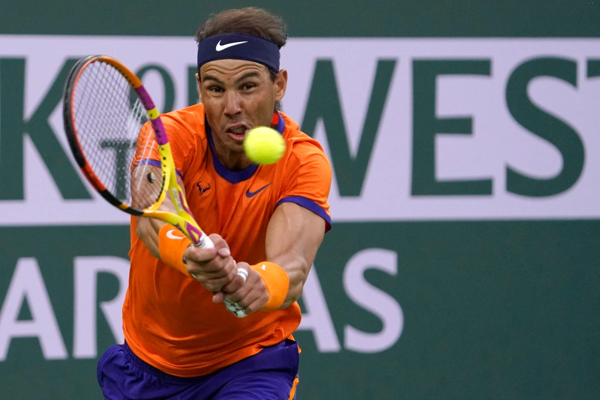 Rafael Nadal pulled out of the upcoming Indian Wells hard-court tournament on Tuesday because of injury. (AP file photo)