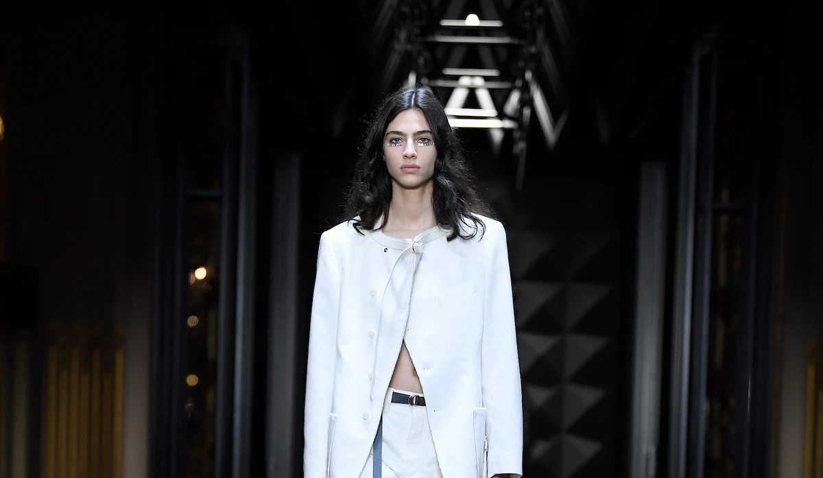 Loli Bahia walked the runway for French label Louis Vuitton. (Getty Images)