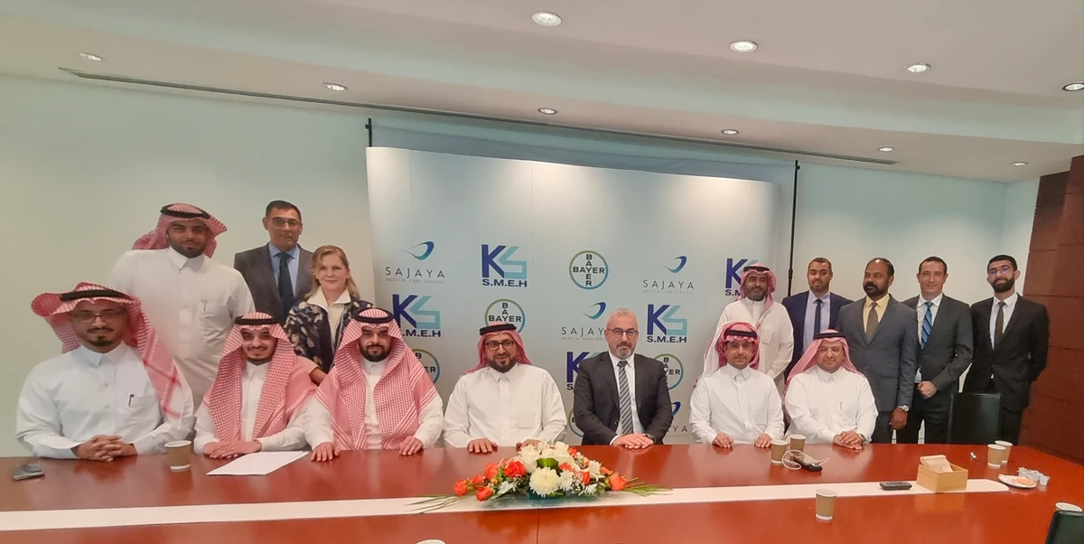 Sajaya signs partnership with Bayer and Scientific & Medical Equipment House