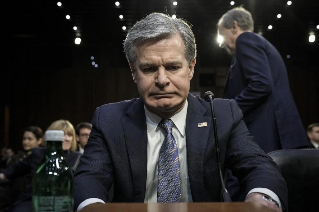 China could feed misinformation to Americans through TikTok, said FBI Director Christopher Wray. (AFP/File)