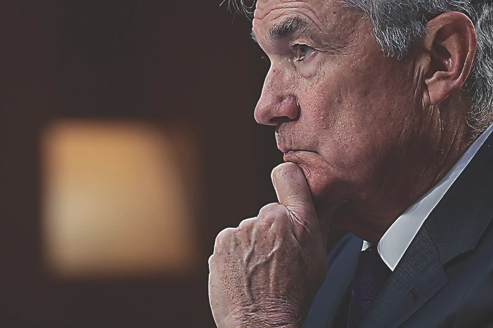 Oil prices on Tuesday registered their largest daily fall since early January after US Federal Reserve Chair Jerome Powell’s comments. (AFP)