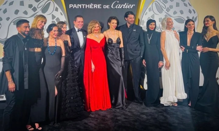 Arab celebrities walk star-studded Cartier show in Dubai