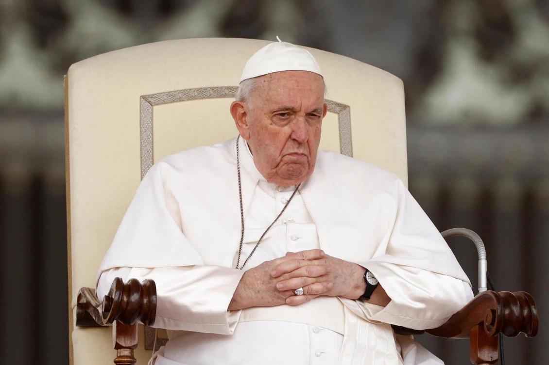 The Argentine pontiff has repeatedly called for peace in Ukraine. (Reuters)