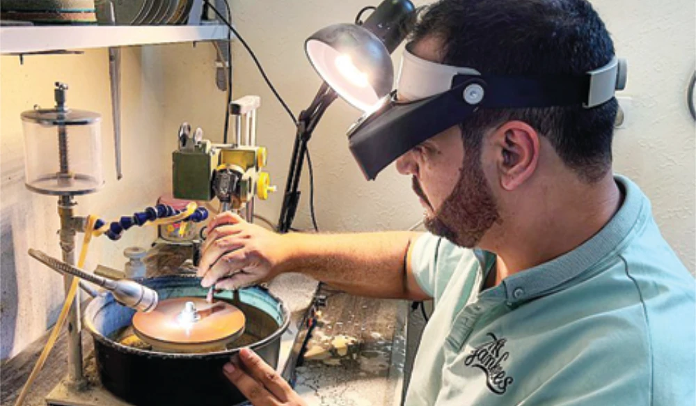 Dealing in gemstones is becoming a prosperous business in Saudi Arabia. (SPA)