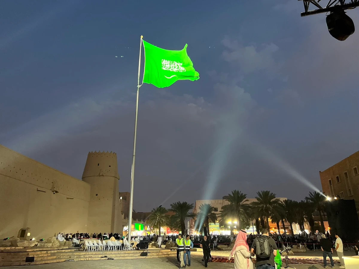 Saudi Flag Day, organized by the Ministry of Culture, also features theater performances as the Kingdom takes pride in its history and culture. (Supplied)